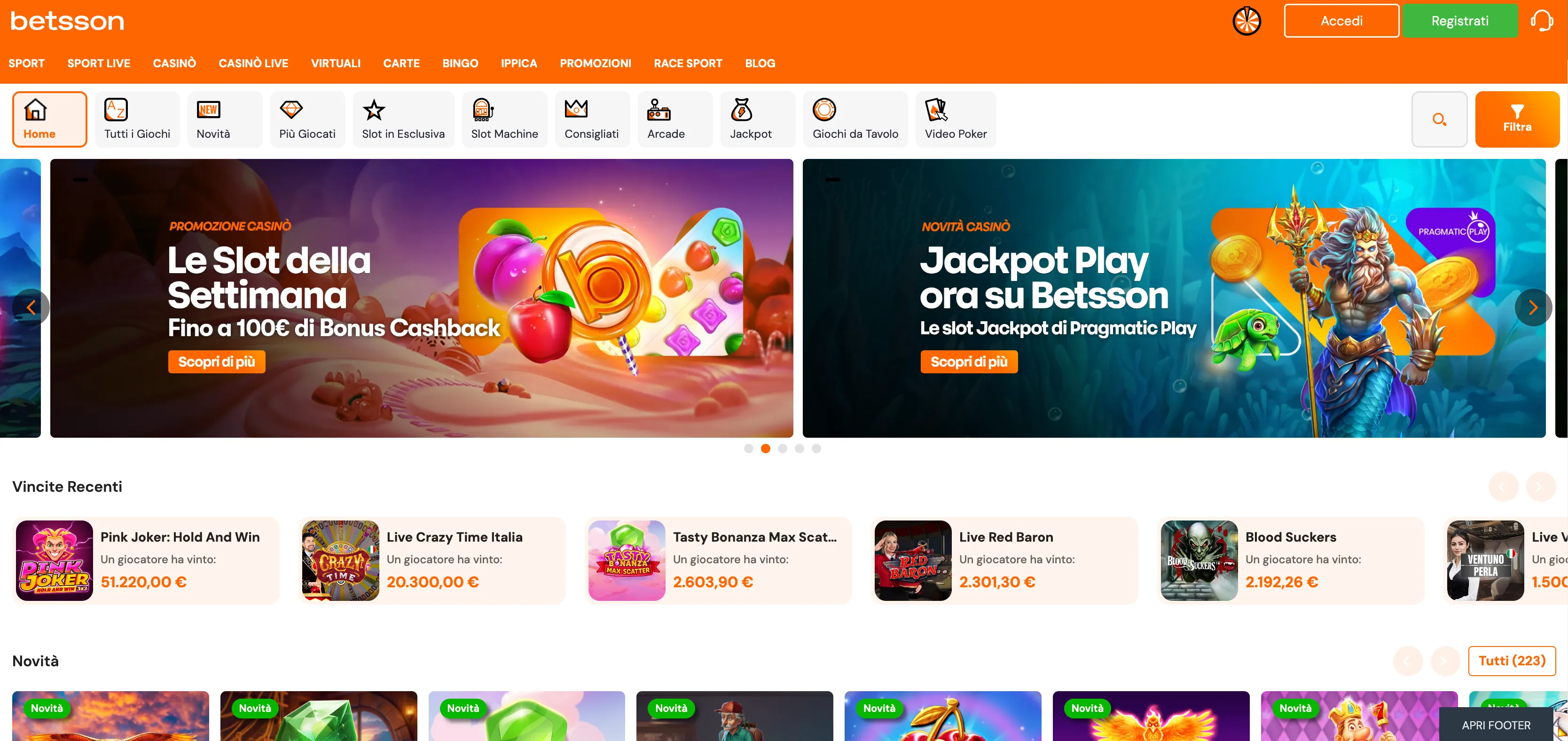 Betsson casino